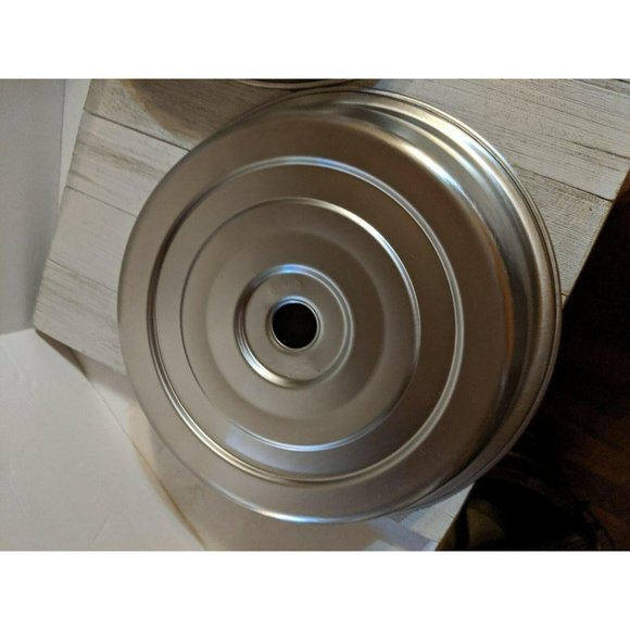 Set of 2 Vollrath 62300 Stainless Steel Plate Cover For 9" Plates 9 1/2" Dia - Picture 3 of 7